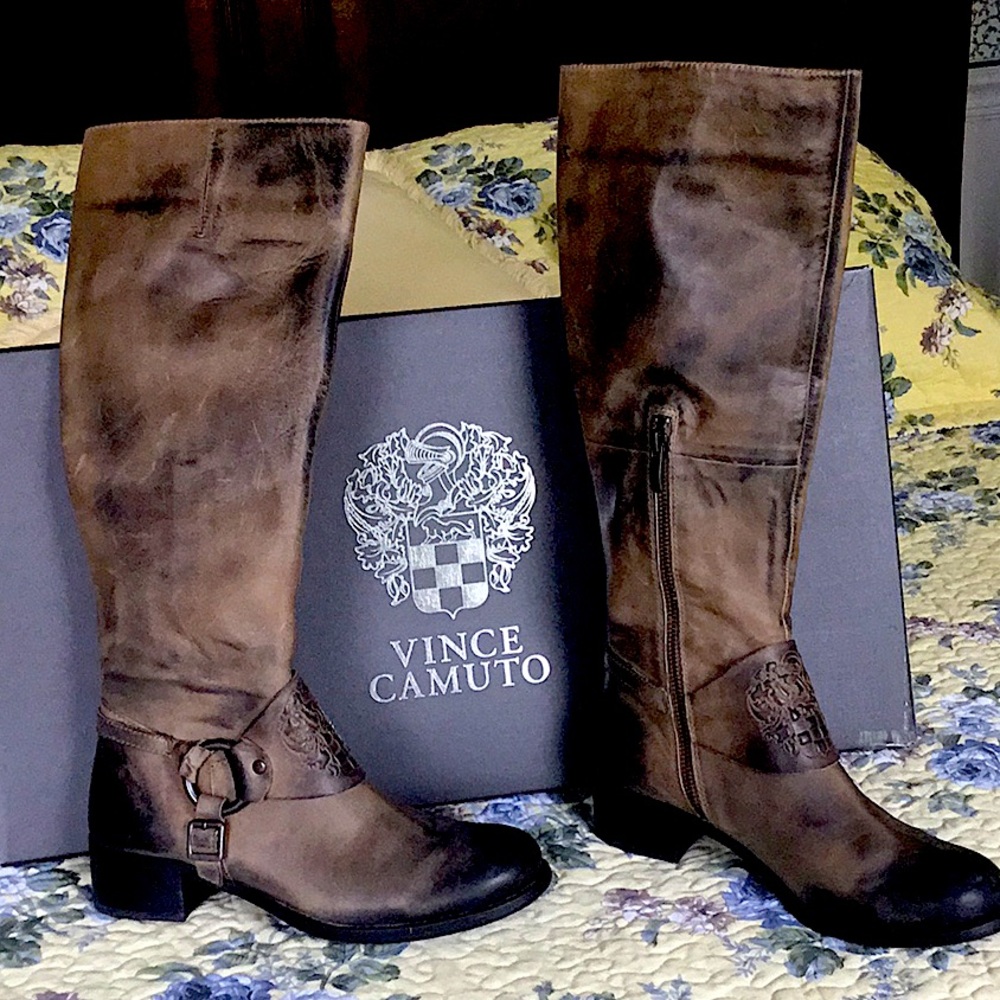 Vince Camuto boots - Coal Antiqued Calf
